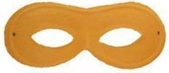 Oogmasker geel - Willaert, verkleedkledij, carnavalkledij, carnavaloutfit, feestkledij, masker, venetiaanse maskers, oogmasker, loupe, venetiaans bal